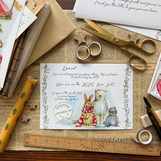 Personalised Nice List Certificate